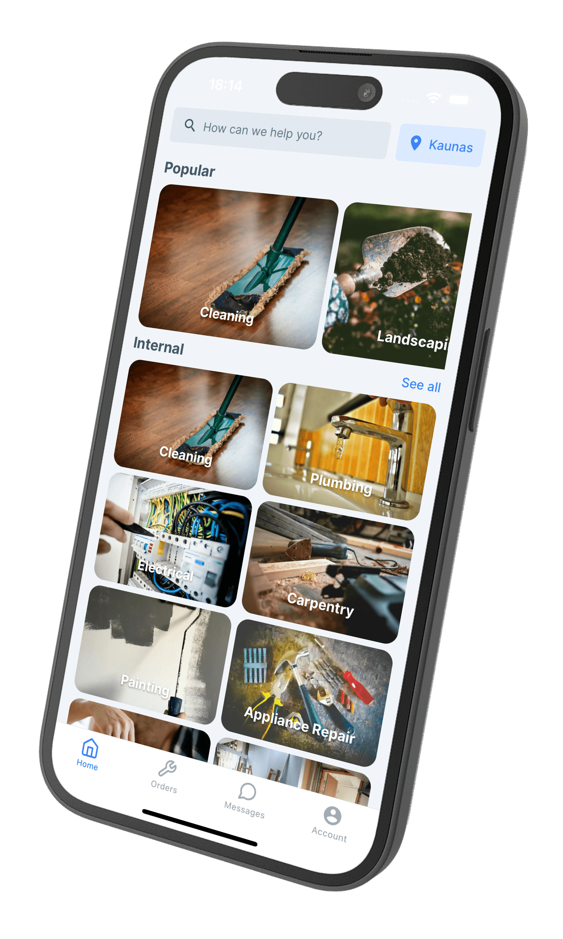 Dirbsy - Mobile App (iOS & Android) app screenshot